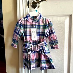Ralph Lauren baby plaid dress